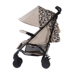 Mybabiee mb51 stroller fawn leopard plus (12)