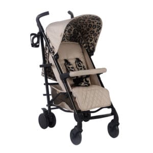 Mybabiee mb51 stroller fawn leopard plus (8)