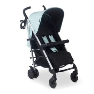 Mybabiee mb51 stroller quilted aqua plus