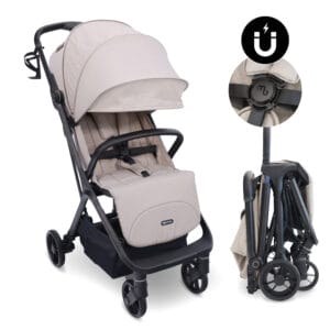 Mybabiee mbx7 stroller camel plus (7)