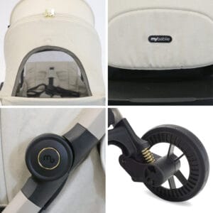 Mybabiee mbx7 stroller ivory plus (7)