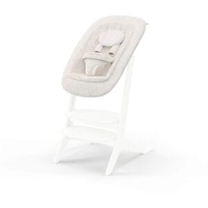 Cybex lemo platinum bouncer white wood (1)