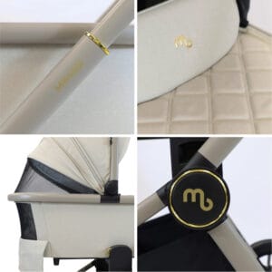 My babiie mb450i 3in1 travel system ivory (9)