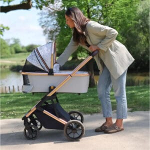 Mybabiie mb500 3 in 1 travel system rose gold marble (13)