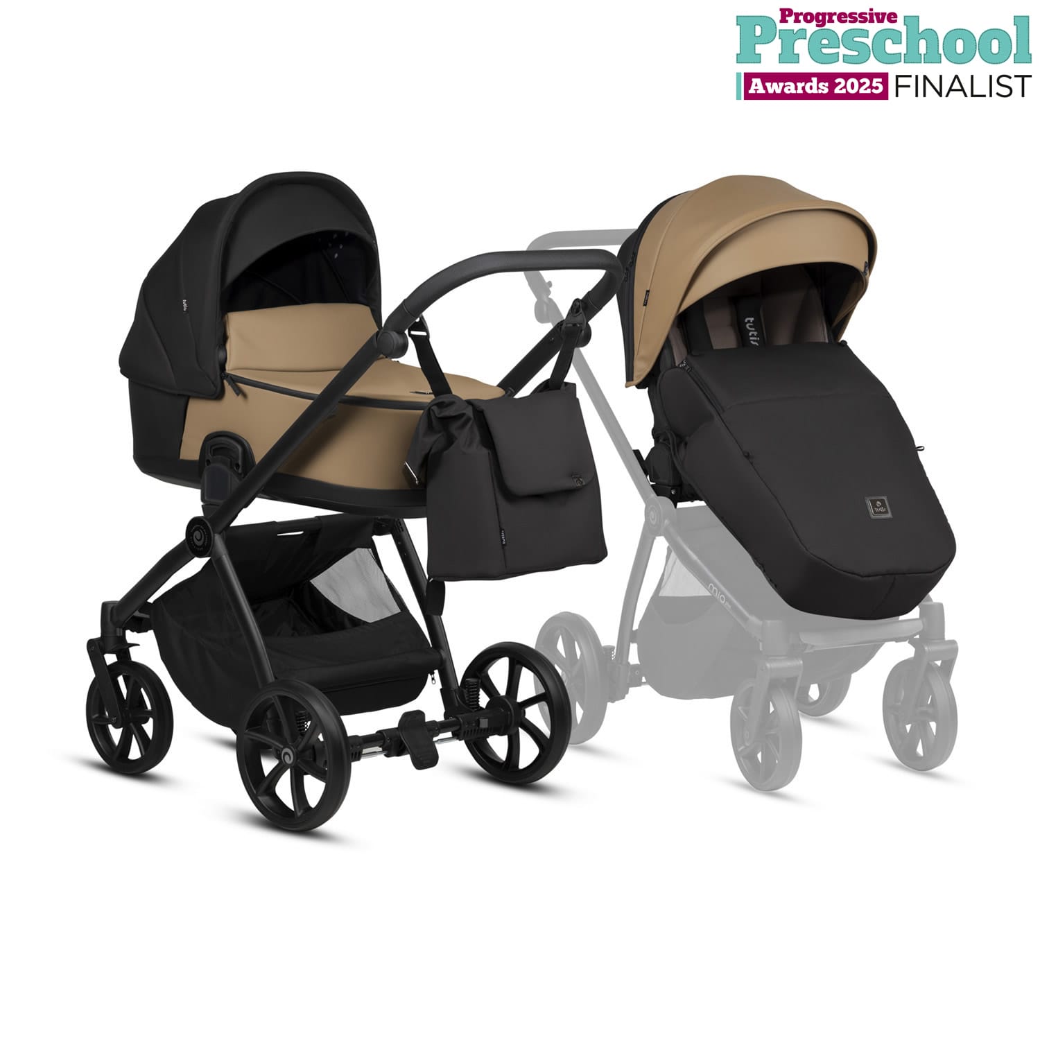 Tutis Mio3+ 2in1 Leather Edition - 180 Beige