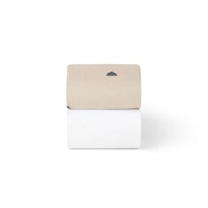 Cotbed twin pack fitted sheets sand cloud