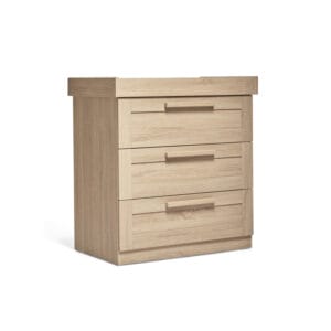 Mamas & papas atlas dresser changer light oak (1)