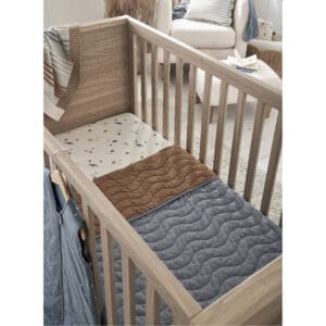 Mamas & papas barton cot bed natural oak (2)