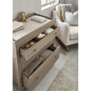 Mamas & papas barton dresser changer natural oak (1)