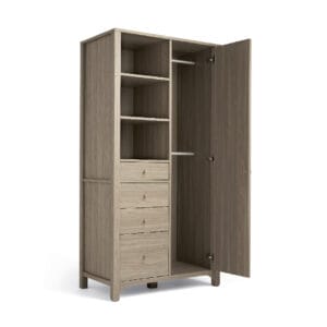 Mamas & papas barton wardrobe natural oak (1)