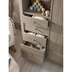Mamas & papas barton wardrobe natural oak (1)