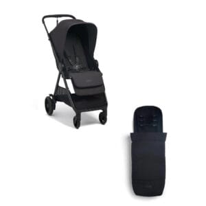 Mamas & Papas Libro Stroller Bundle with Footmuff - Liquorice