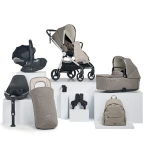 Mamas & Papas Vardo 9 Piece Pushchair Bundle with Cloud T - Heritage
