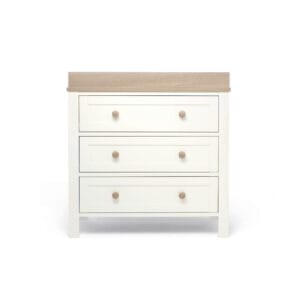 Mamas & papas wedmore dresser changer white natural 2