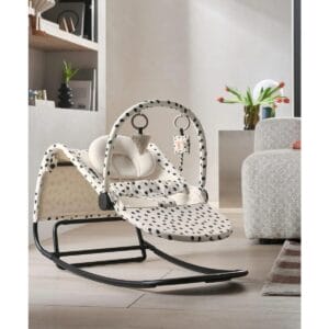 Mamas & papas x another fox tempo bouncer cheetah spot (1)