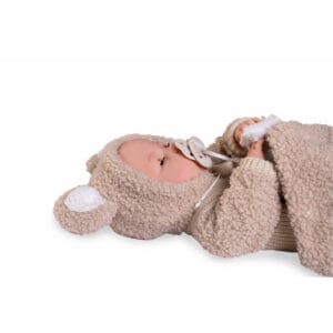 Roma teddy doll cries with dummy 37cm 1