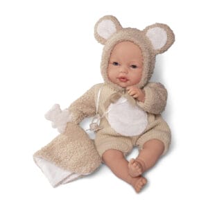 Roma teddy doll cries with dummy 37cm 3