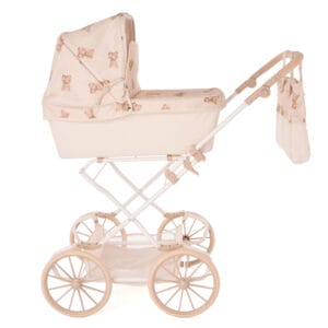 Roma teddy reborn dolls pram 1