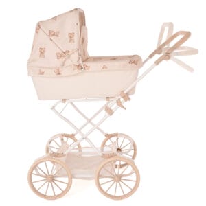 Roma teddy reborn dolls pram hero