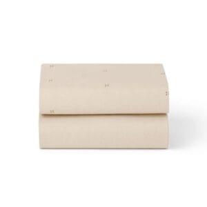 Snuz twin pack crib sheets cashmere cross