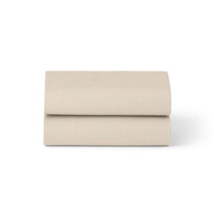 Snuz twin pack crib sheets sand