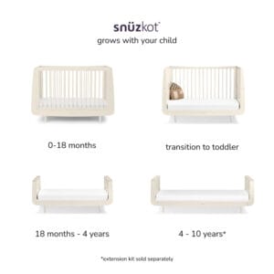 Snuzkot skandi cot bed cashmere (3)
