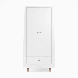 Snuzkot skandi wardrobe white oak