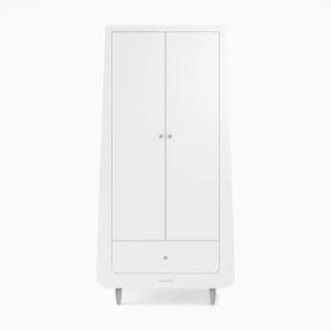Snuzkot skandi wardrobe white silver birch (1)