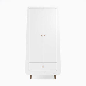 Snuzkot skandi wardrobe white walnut (2)