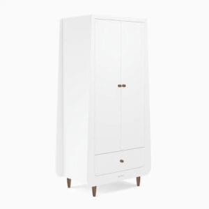 Snuzkot skandi wardrobe white walnut