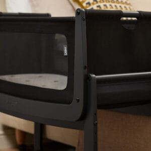 Snuzpod5 bedside crib graphite (2)