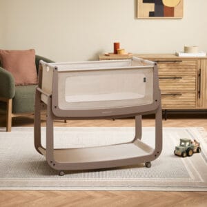 Snuzpod5 bedside crib mocha (5)