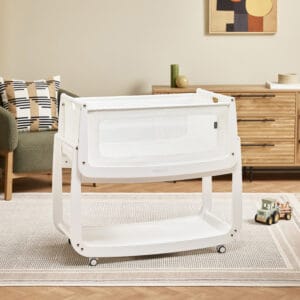 Snuzpod5 bedside crib white (2)