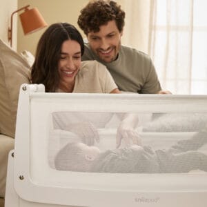 Snuzpod5 bedside crib white (6)