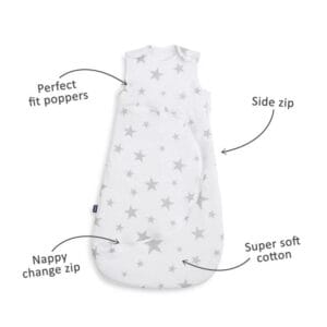 Snuzpouch grey stars