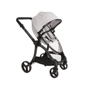 Egg dolls pram houndstooth silver (7)