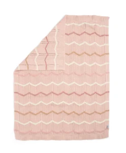 Mamas papas blankets knitted blanket pink wave 1184399143 1024x1024@2x