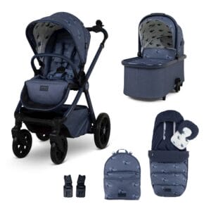 Cosatto Giggle 4 Special Edition Pram & Accessory Bundle Skylark