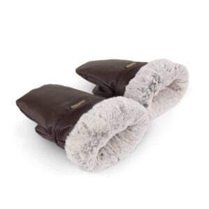 Cosatto ultimate heated snuggle mitts brown (1)