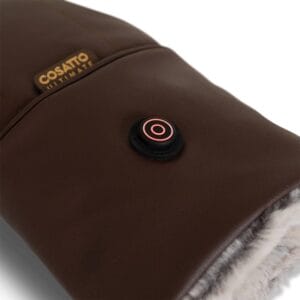 Cosatto ultimate heated snuggle mitts brown (2)
