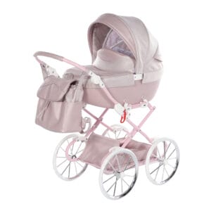 Junama Dolce Dolls Pram - Pink