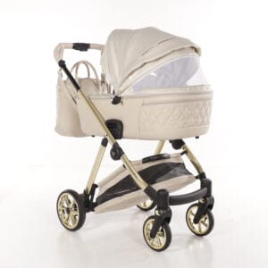 Junama elegante lamé beige (17)