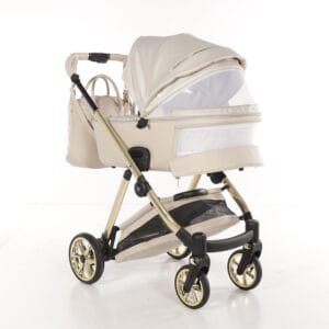 Junama elegante lamé beige (18)