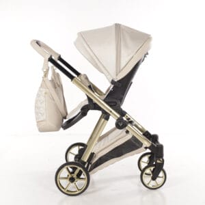Junama elegante lamé beige (2)