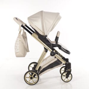 Junama elegante lamé beige (3)