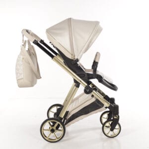 Junama elegante lamé beige (4)