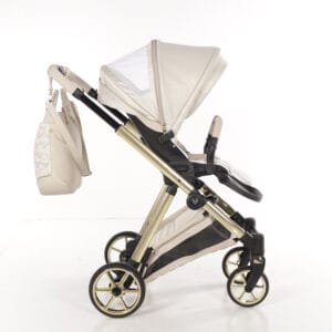 Junama elegante lamé beige (5)