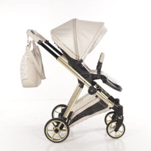 Junama elegante lamé beige (7)