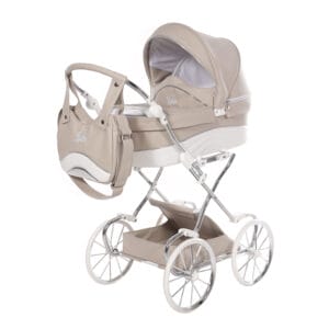 Junama Lulla Dolls Pram - Beige