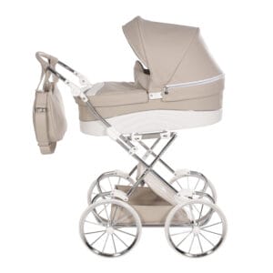 Junama lulla doll's pram beige